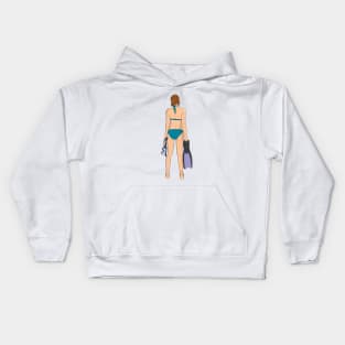 Time to Dive Kids Hoodie